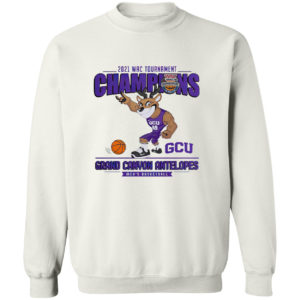 2021 Wac Tournament Champions GCU Grand Canyon Antelopes Men’s Basketball Shirt