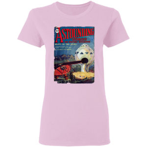 Vintage 1930’s Science Fiction Futuristic Classic Comic Book Cover Artwork Shirt