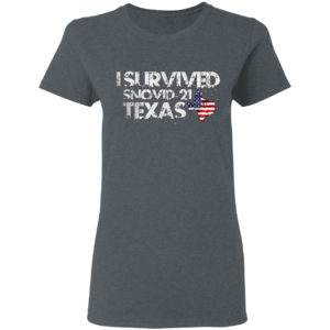 I survived snovid-21 Texas T-Shirt