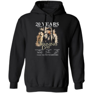 20 years Trading Day thank you for the memories signatures shirt