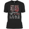 Orioles Frank Robinson Brooks Robinson Cal Ripken Jim Palmer signatures shirt