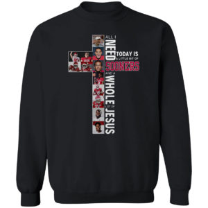 All I need today is a little bit of Sooner and a whole lot of Jesus shirt