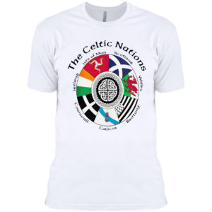 The Celtic nations Ireland Isle of man Scotland Wales Brittany Galicia Shirt