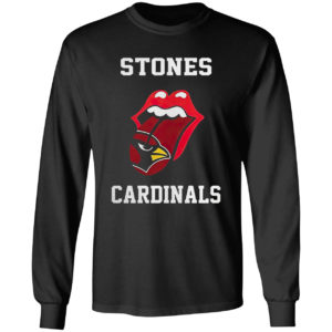 Rolling Stones Arizona Cardinals logo shirt