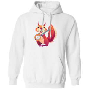 Squirrel Music Banjo Musician Rodent Small Animal Lover T-shirt