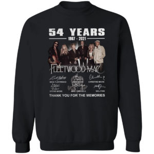 54 years1967 2021 Fleetwood Mac Mick Fleetwood signatures shirt