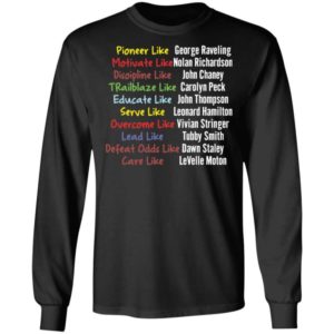 Pioneer Like George Raveling Motivate Like Nolan Richardson Shirt