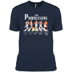 The Phoenix Suns Abbey Road signatures shirt
