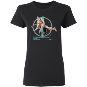 Star wars just who I am Ahsoka Portrait shirt
