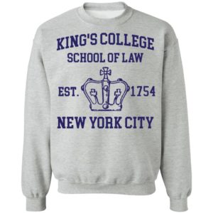 Alexander Hamilton Kings College School Of Law Est 1954 New York City Tee Shirt