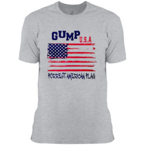 Gump USA forrest American flag shirt