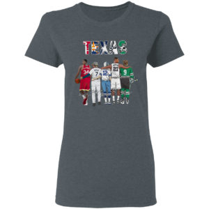 Texas Olajuwon 34 Biggio 7 Staubach 12 Duncan 21 9 signatures shirt