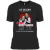 2021 40 years 1981 2021 Metallica thank You for the memories signatures shirt