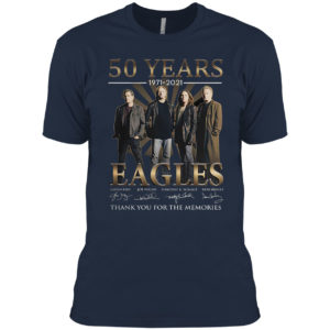 50 years 1971 2021 Eagles Glenn Frey Joe Walsh signatures shirt