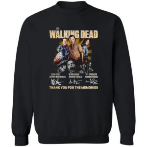 The Walking Dead 2010 2021 thank you for the memories shirt