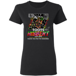 Original 77 years of Toots Hibbert 1942-2020 Toots And The Maytals Signature Shirt