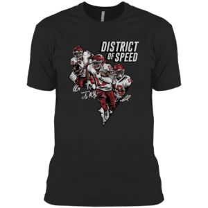 Antonio Gibson Terry McLaurin and Curtis Samuel District Of Speed Signatures Shirt