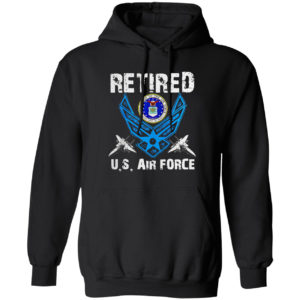 Retired U.S Air Force Veteran Patriotic Air Force Retired T-shirt