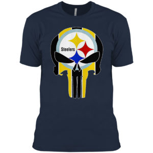 Skull NFL Pittsburgh Steelers logo shirt