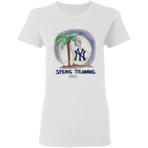 New York Yankees baseball MLB 2021 Spring Training shirt