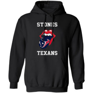Rolling Stones Houston Texans logo shirt