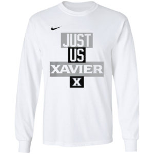 Xavier Musketeers Nike just us Xavier shirt