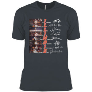 Illinois Fighting Illini all players signature shirt