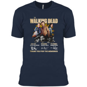 The Walking Dead 2010 2021 thank you for the memories shirt