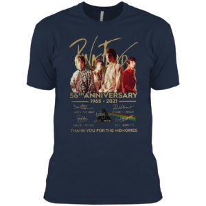 Pink Find 56TH Anniversary 1965 2021 signatures shirt