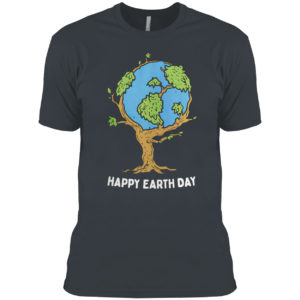 Earth Tree Happy Earth Day Shirt