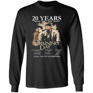20 years Trading Day thank you for the memories signatures shirt