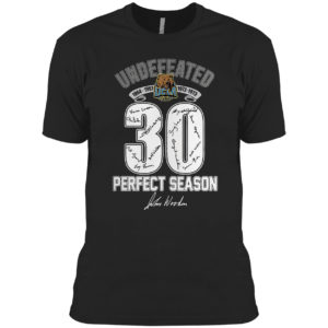 Undefeated 1964-1967 1972-1973 30 perfect season signatures shirt