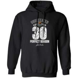 Undefeated 1964-1967 1972-1973 30 perfect season signatures shirt