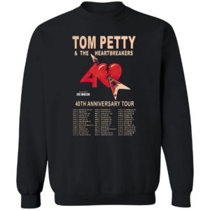 Tom petty and The Heartbreakers 40th anniversary tour shirt