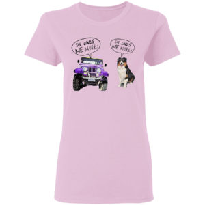 Jeep She Loves Me More Bernese Mountain She Loves Me More Shirt