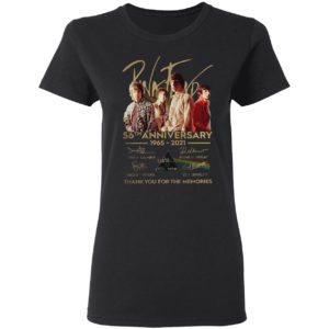 Pink Find 56TH Anniversary 1965 2021 signatures shirt