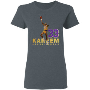 Kareem abdul jabbar 33 los angeles 1984-1985 shirt