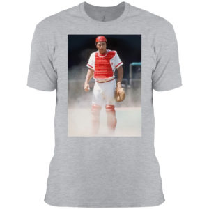 Johnny Bench Catcher Photo Shirt