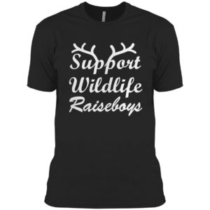 Support Wildlife Raise Boys Shirt