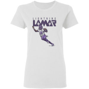 Lamar Jackson Baltimore Ravens Lightning Lamar Shirt