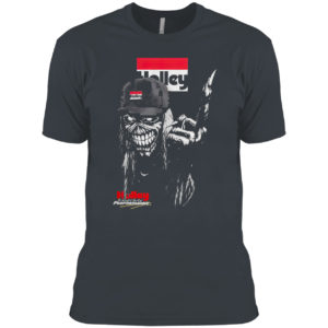 Iron maiden skull hilley the heart and soul of performance logo shirt