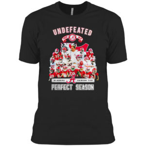 Undefeated Alabama Crimson Tide perfect season shirt