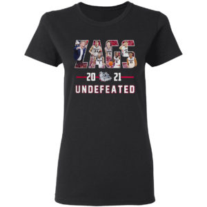 Gonzaga Bulldogs undefeated Zags 2021 shirt