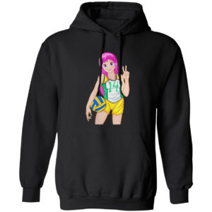 Just a Girl Who Loves Volleyball Anime &n Girls Shirt