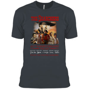 The Searchers 65th anniversary 1956-2021 thank you for the memories signatures shirt