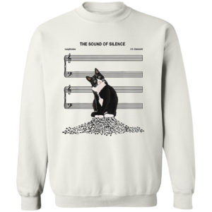 The Sound Of Silence Cat shirt