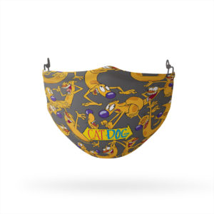 CatDog Heads Reusable Cloth Face Mask