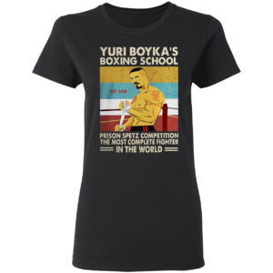 Yuri Boyka’s boxing school prison spetz competition shirt