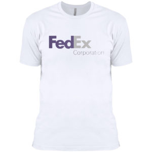 Fedex Corporation Logo Purple Shirt