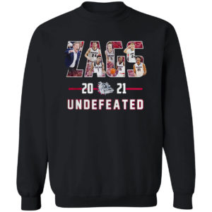 Gonzaga Bulldogs undefeated Zags 2021 shirt